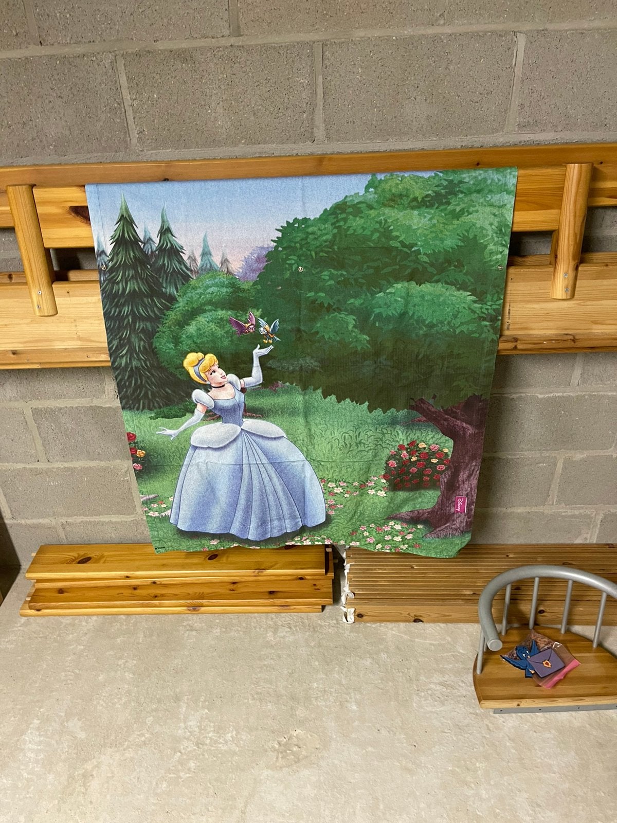 Halfhoogslaper Disney thema (incl. matras en beschermer), Ophalen, 90 cm, Eenpersoons, Minder dan 160 cm