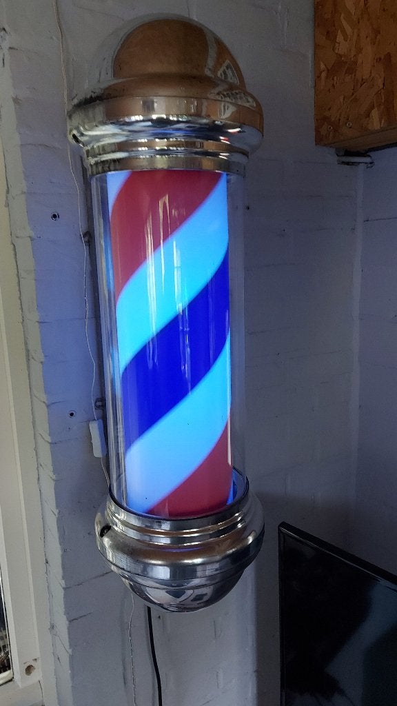Kapperslamp in werkende staat, Ophalen