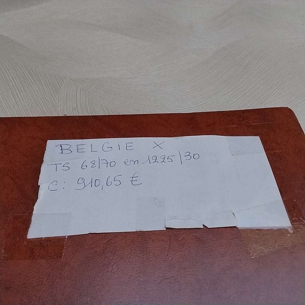 BELGIE scharnier tussen 68/1230 met cote 910,65 €, Postzegels en Munten, Postzegels | Volle albums en Verzamelingen, Ophalen of Verzenden