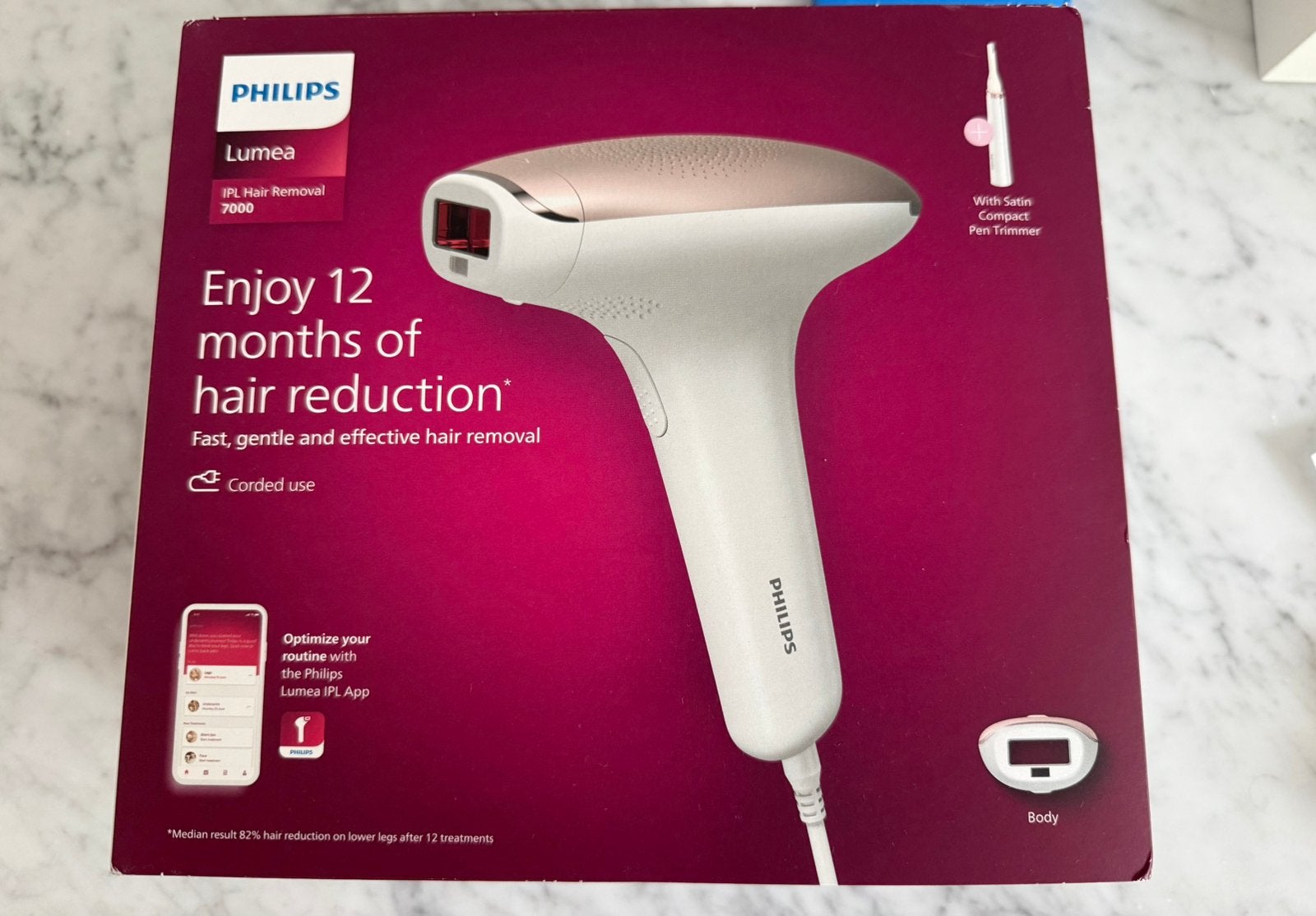 Epilateur Philipps, Enlèvement, Neuf