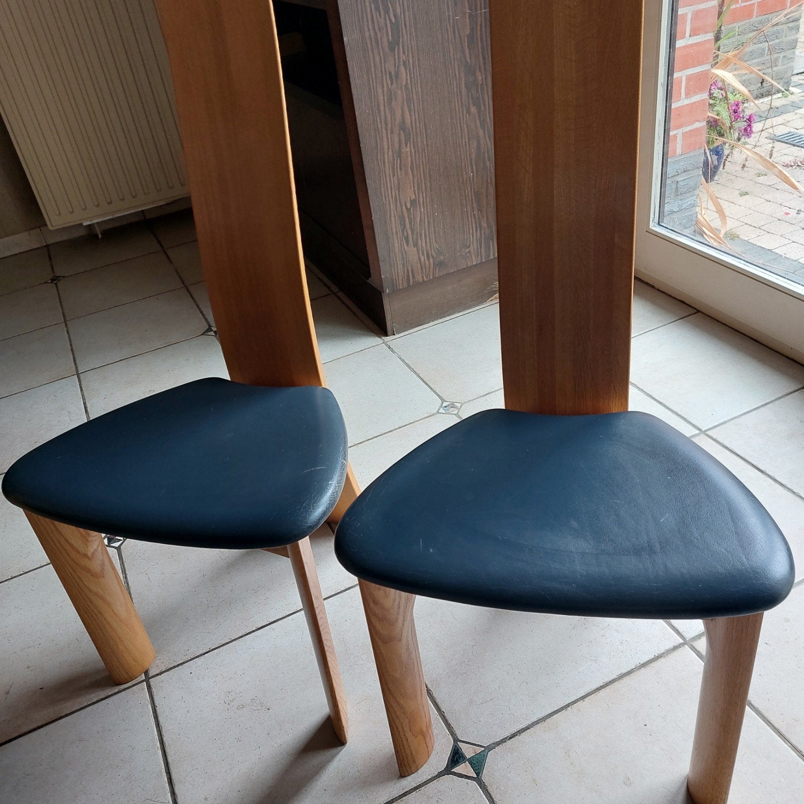vintage design Van den Berghe Pauvers stoelen, Ophalen