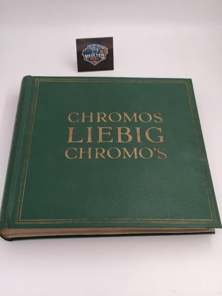Liebig Chromos Albums 4x Volledig Verzamelalbums, Verzamelen, Gebruikt, Ophalen of Verzenden, 1940 tot 1960, Prent