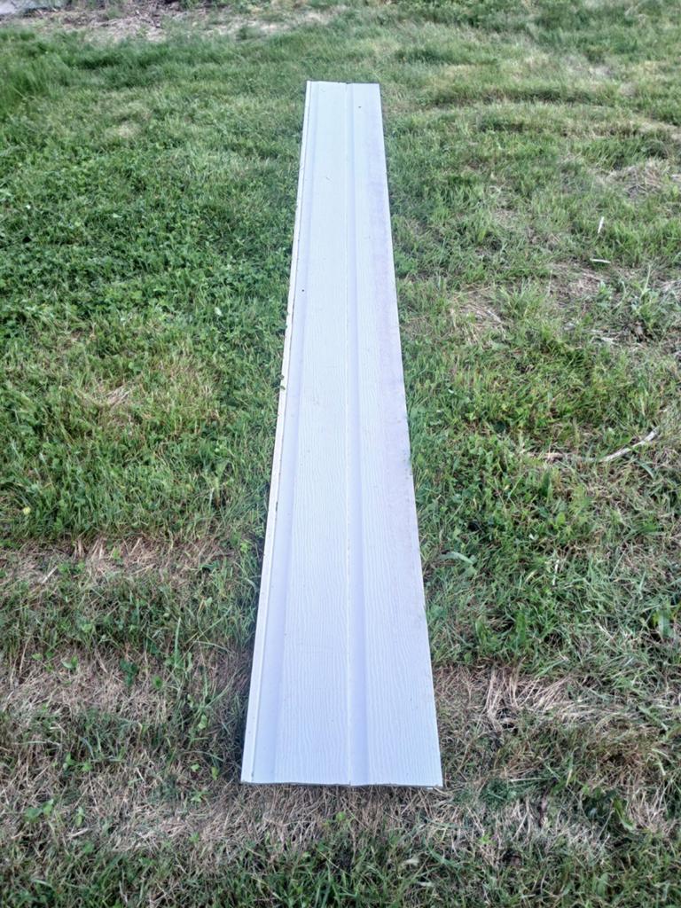PVC gevelbekleding - totaal 27 lopende meter, Doe-het-zelf en Bouw, Ophalen, Kunststof, Overige typen, Zo goed als nieuw