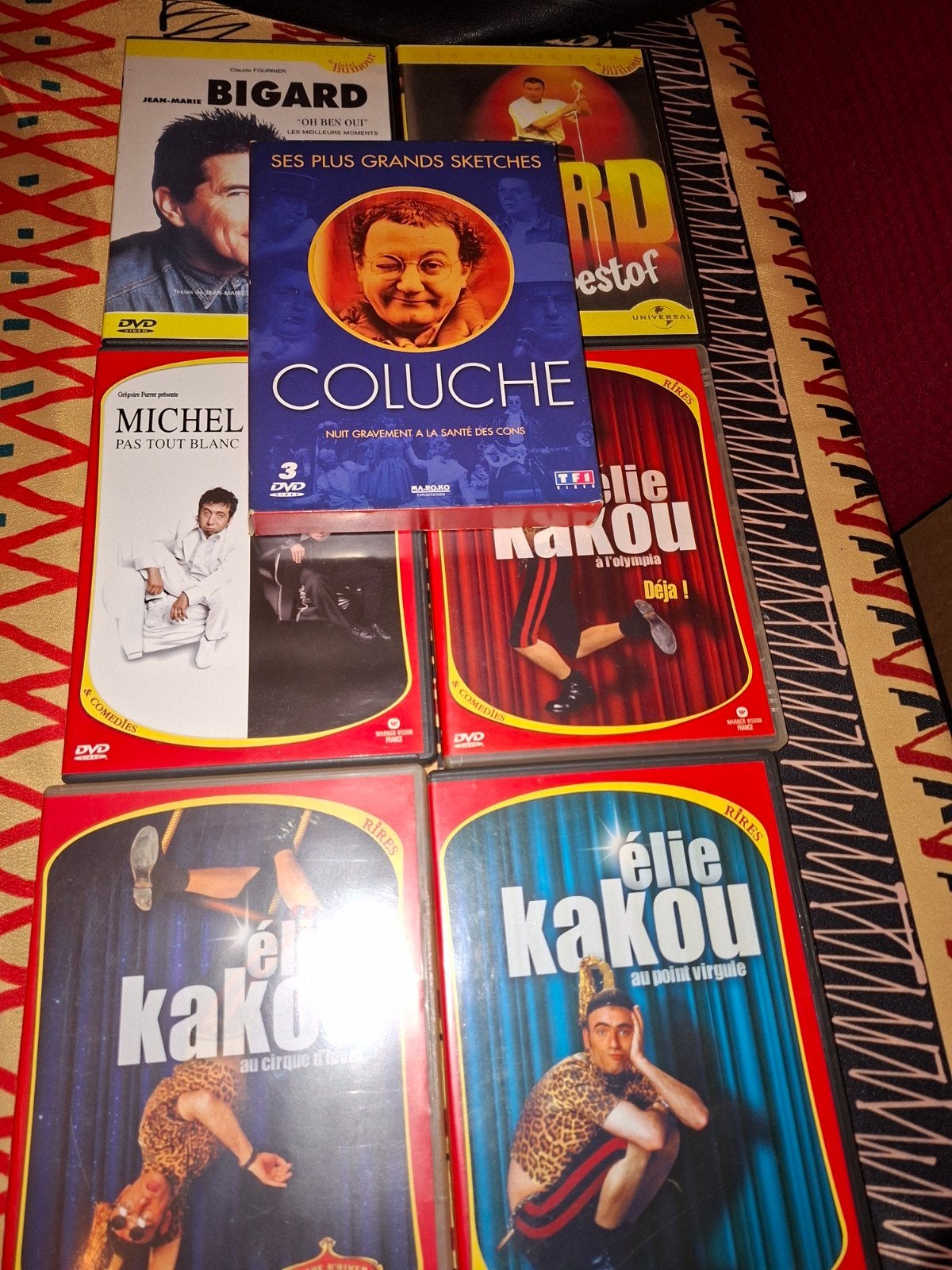 Lot de 9 Dvds humour, CD & DVD, CD | Humour & Cabaret, Enlèvement ou Envoi, Coffret