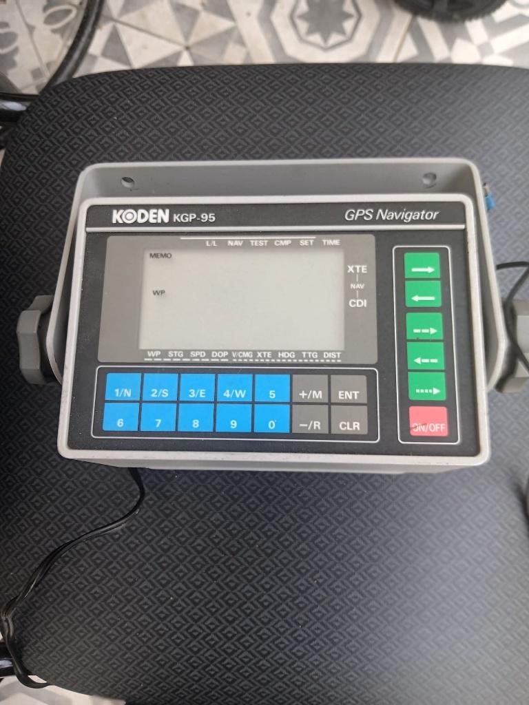 GPS-bootcodes kgp 95, Watersport en Boten, Ophalen, Gebruikt, Overige typen, Motorboot