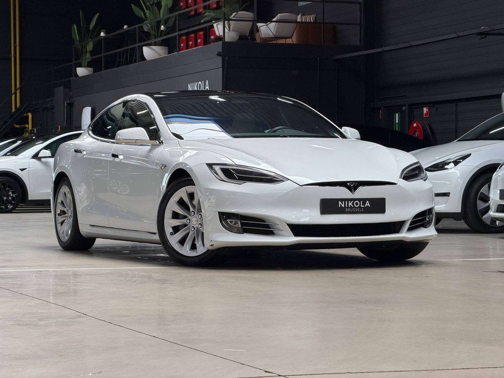 Tesla Model S LONG RANGE - FULL SELF DRIVE ACTIVE - FACELIFT, Autos, Cuir, Achat, Beige, Entreprise