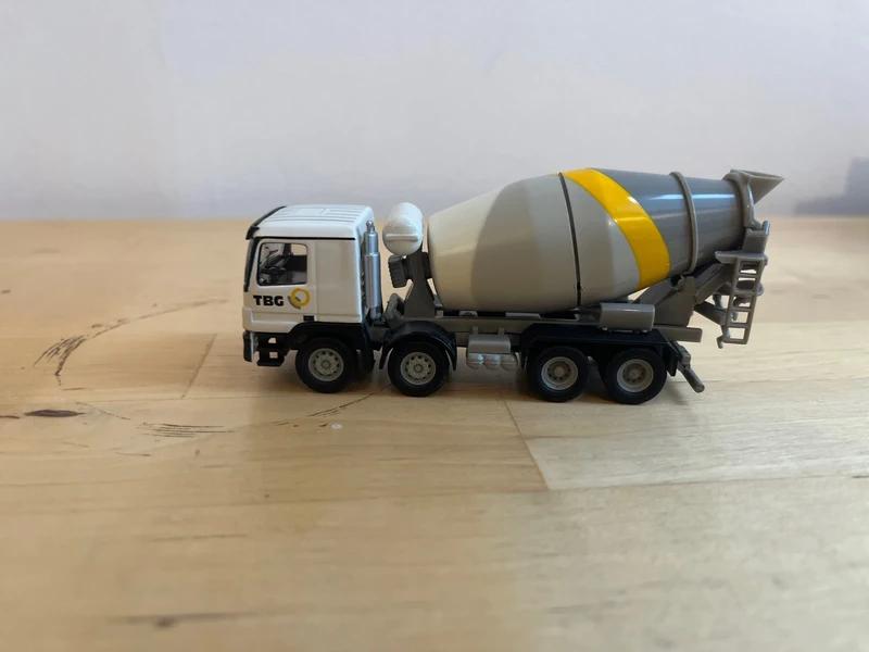 Mercredes Benz Actros Bétonnière TBG 1/87, Envoi, Comme neuf, Bus ou Camion, Schuco