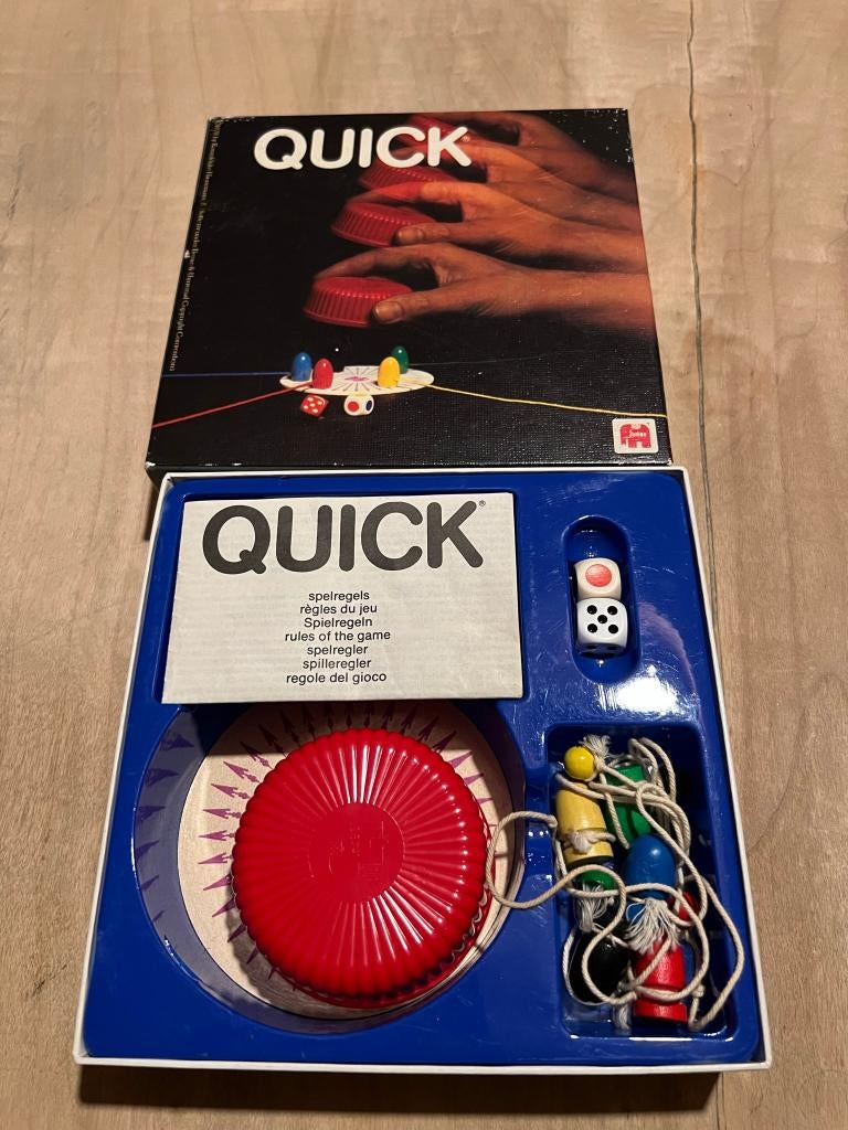 Jeu de société Vintage Quick de Jumbo, Jumbo, Enlèvement ou Envoi, Geen idee, Utilisé