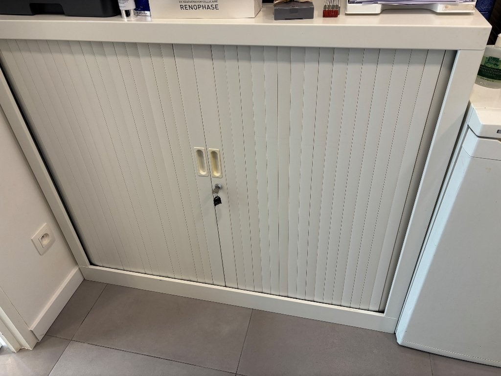 Metalen kast, Huis en Inrichting, Ophalen, 100 tot 150 cm, Zo goed als nieuw, Minder dan 100 cm