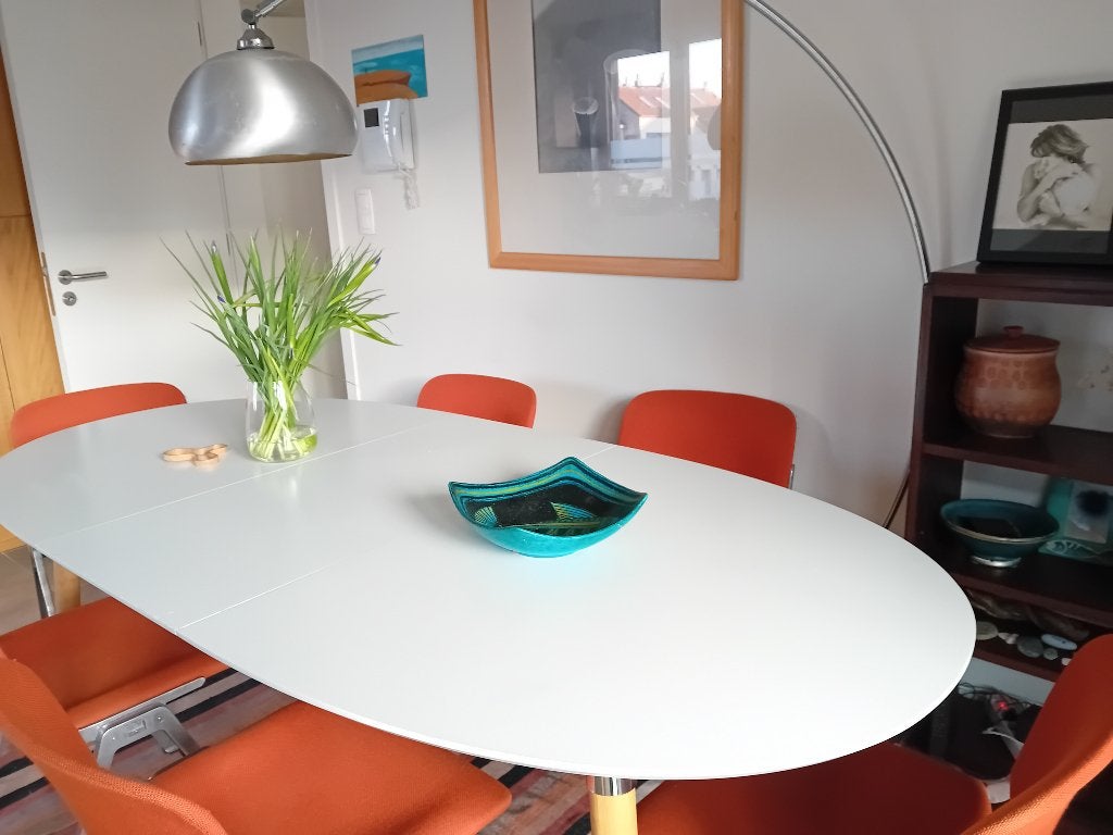 Table à rallonge, Maison & Meubles, Tables | Tables à manger, Utilisé, 50 à 100 cm, 200 cm ou plus, Cinq personnes ou plus, Ovale