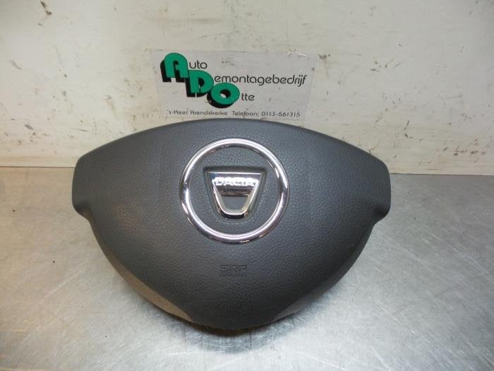 Airbag gauche (volant) d'un Dacia Logan (Logan 2 14-), Dacia, -, 3 mois de garantie, Utilisé