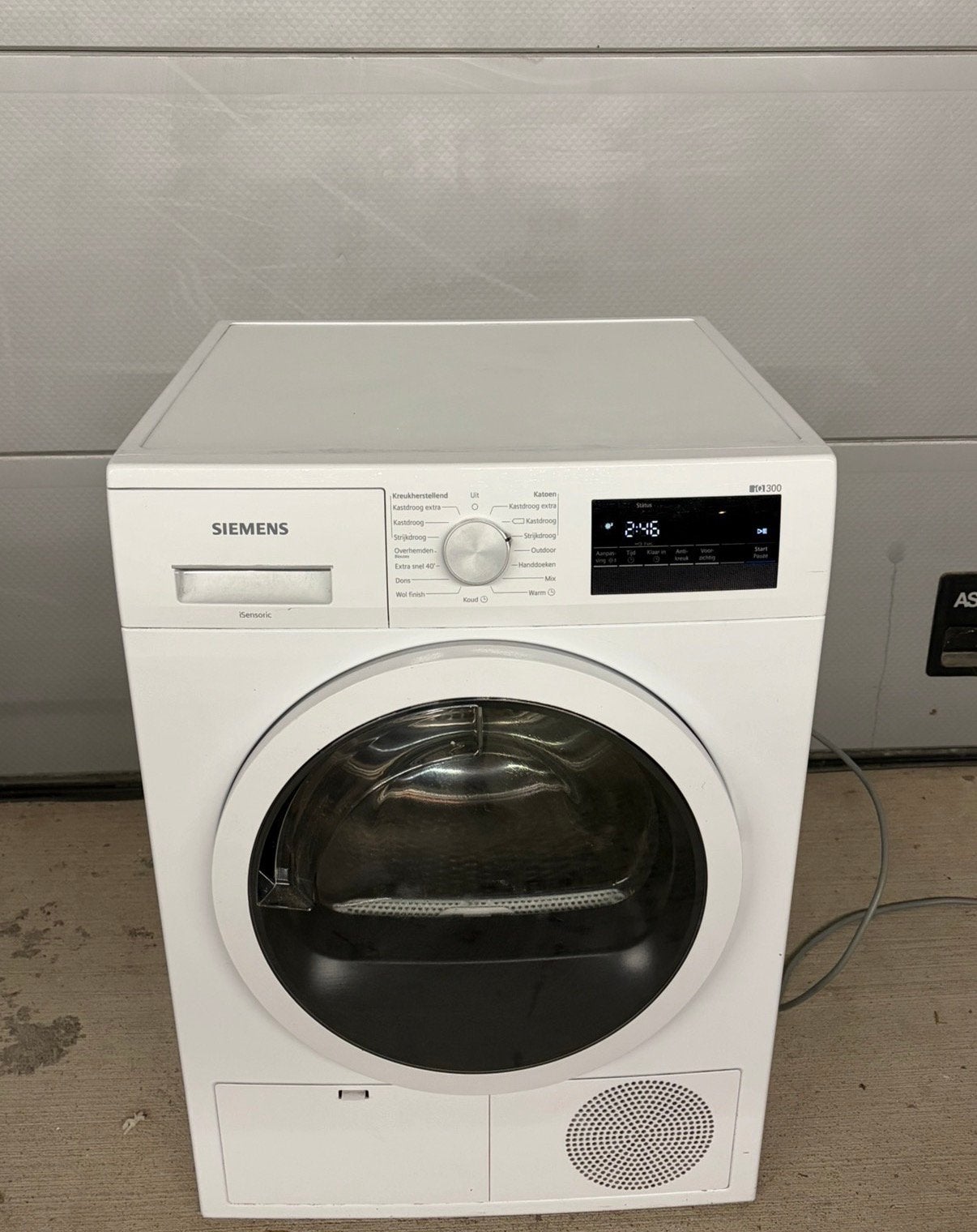 Condensat de pompe à chaleur pour sèche-linge Siemens 8 kg, Electroménager, Enlèvement, Comme neuf, À condensation