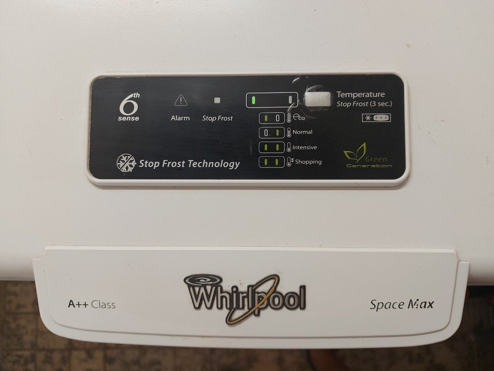congelateur bahut 140x65x90 whirlpool A++class stop frost, Congélateur, Classe énergétique A ou plus économe, 85 à 120 cm, Enlèvement