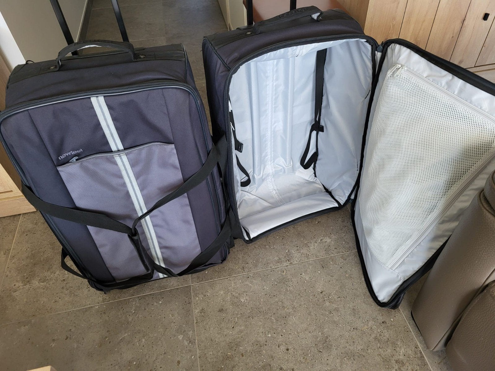 reiskoffers, Handtassen en Accessoires, Koffers, Ophalen, Wieltjes