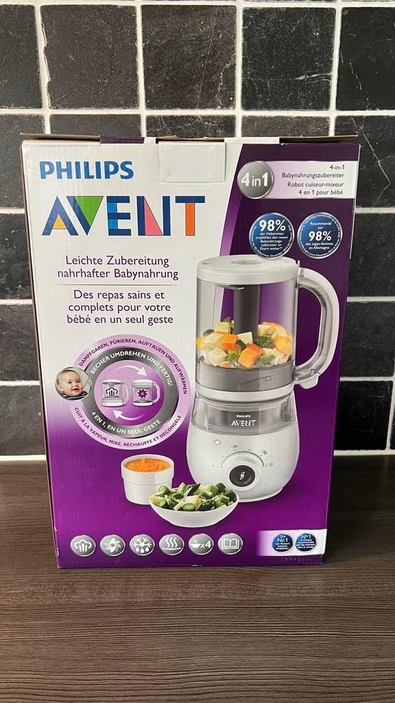 Stoomkoker Philips avent, Kinderen en Baby's, Babyvoeding en Toebehoren, Ophalen, Gebruikt