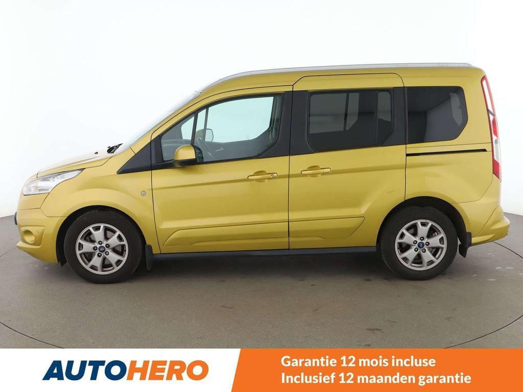 Ford Tourneo Connect 1.0 EcoBoost Titanium (bj 2016), Auto's, Voorwielaandrijving, Stof, Gebruikt, Overige kleuren