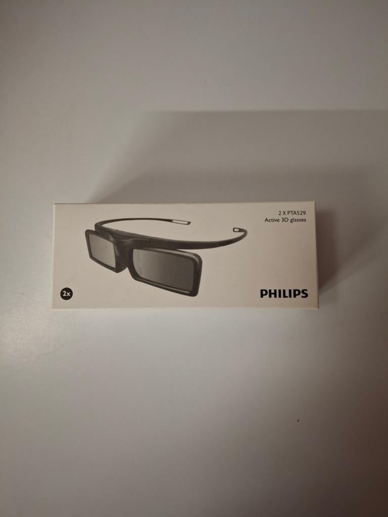 Nouveau ! Lot de 2 lunettes Philips PTA529 Active 3D Max (, Enlèvement ou Envoi