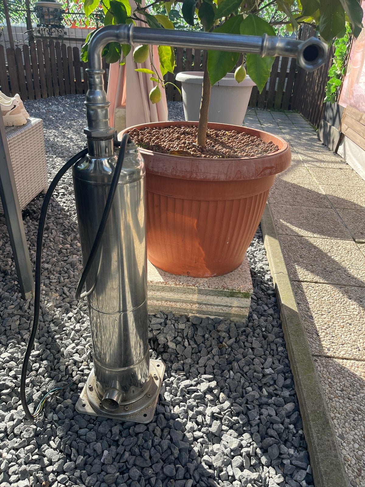Pomp inox, Tuin en Terras, Ophalen, Zo goed als nieuw