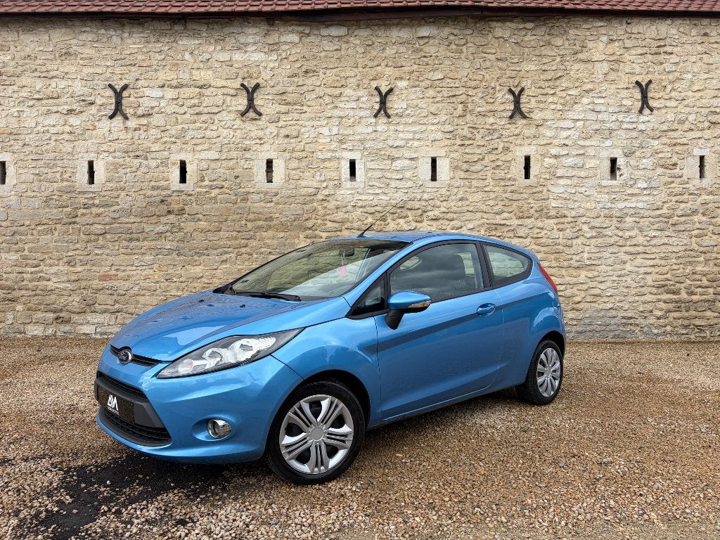 Ford Fiesta, Auto's, Voorwielaandrijving, Euro 5, Zwart, Blauw