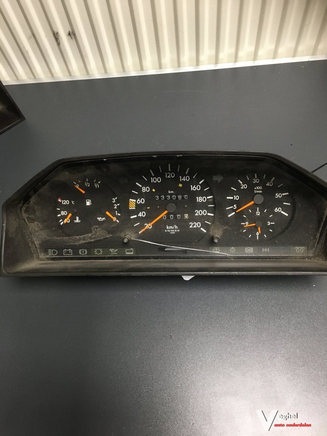 Mercedes W124  1994   Diesel    124 542 6269   Km Tellerklok, Gebruikt, -, -, Ophalen of Verzenden
