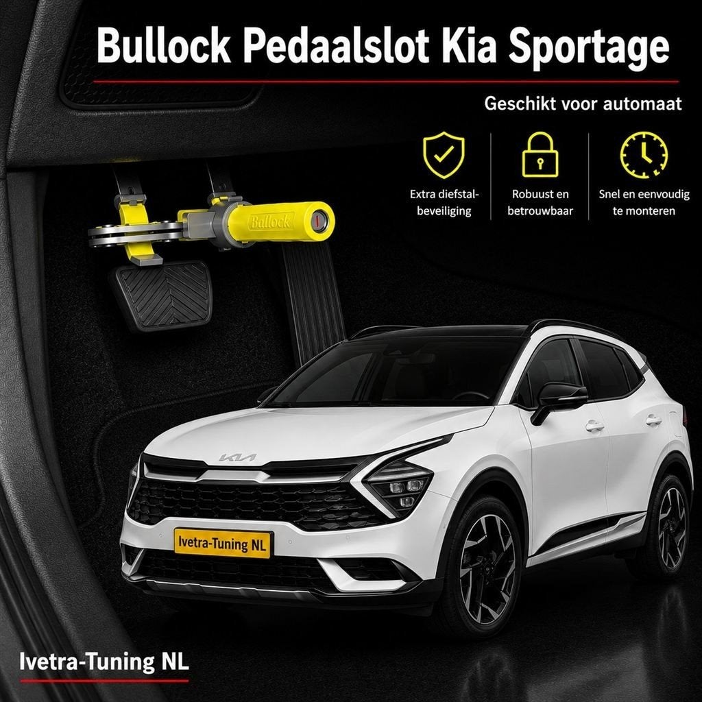 Pedaalslot Kia Sportage Automaat | Beveiliging, Ophalen of Verzenden, Nieuw