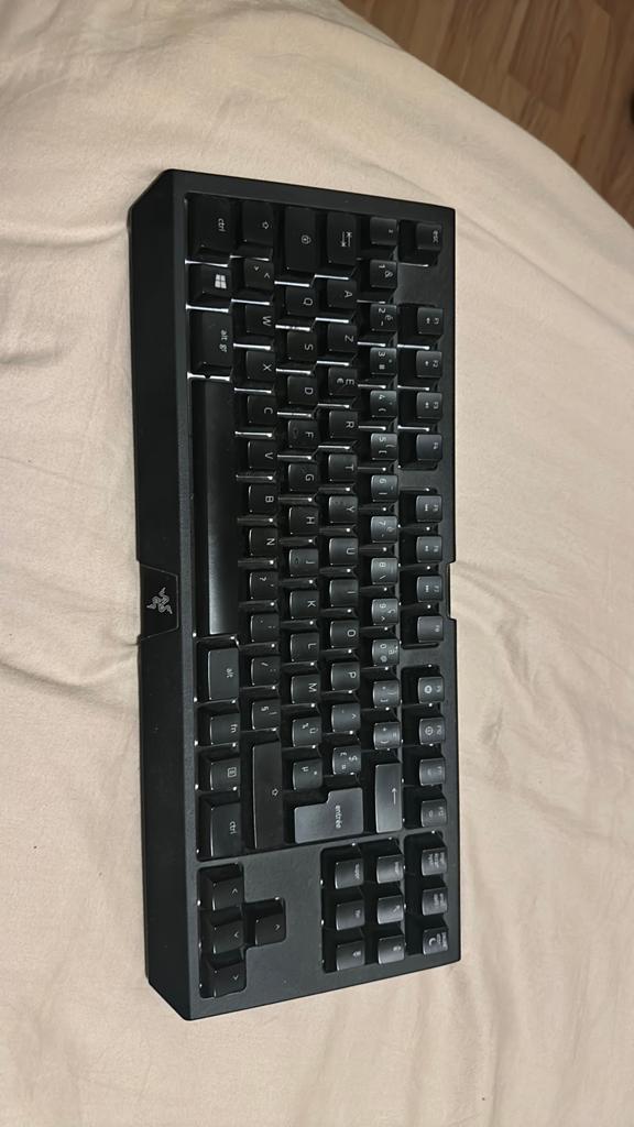 Razer blackwidow v2, Computers en Software, Toetsenborden, Ophalen, Gaming toetsenbord, Azerty, Zo goed als nieuw