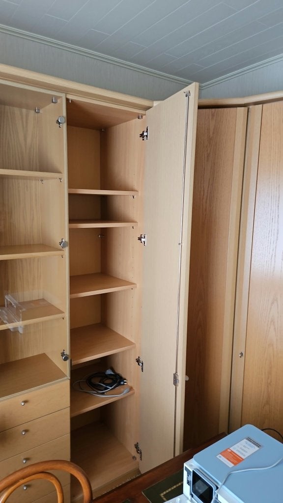 Kast, Ophalen, Gebruikt, 200 cm of meer, Met lade(s)