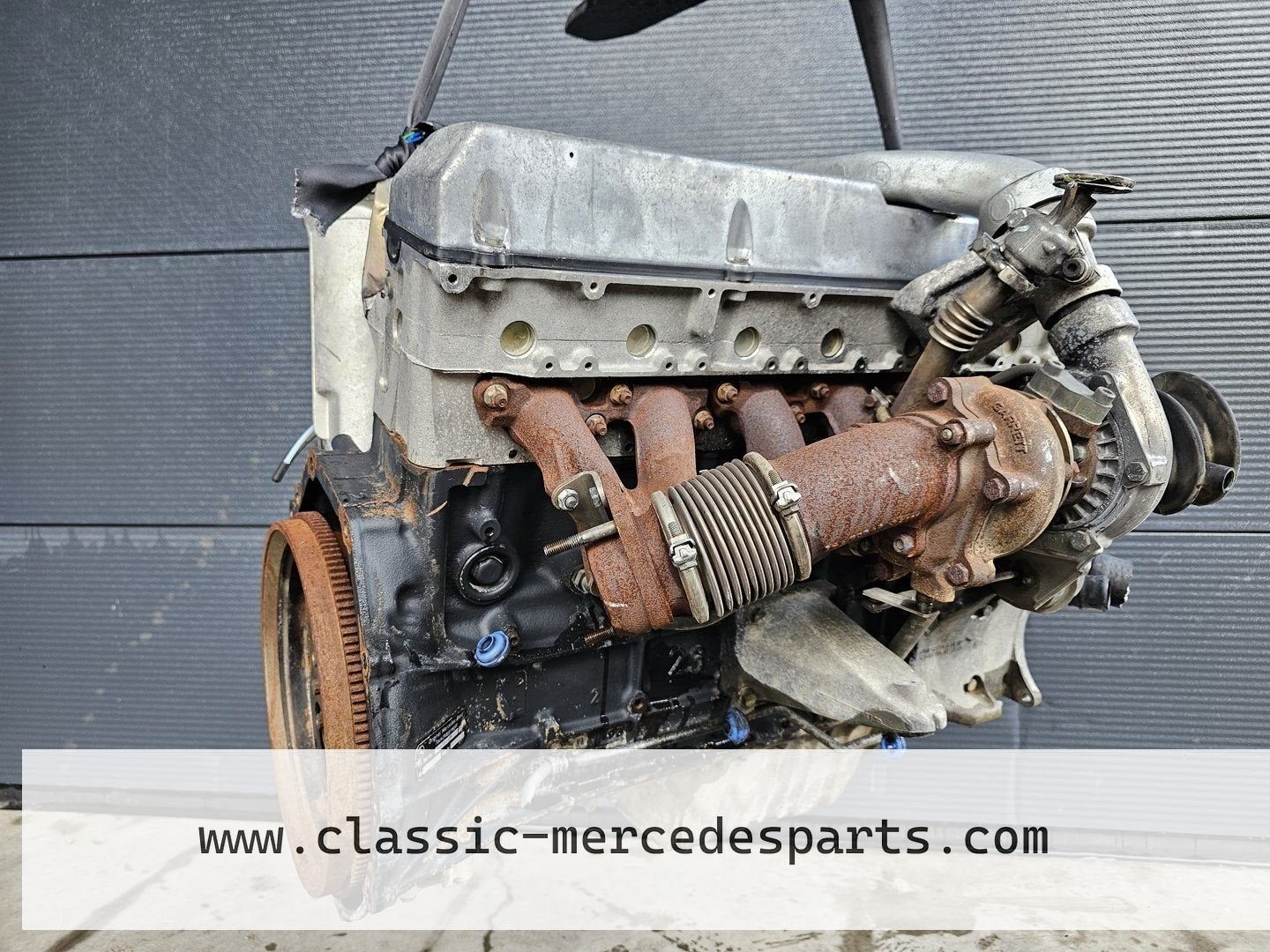 Motor om603.971 Mercedes S350 turbodiesel met brandstofpomp, Utilisé, -, -, Enlèvement ou Envoi