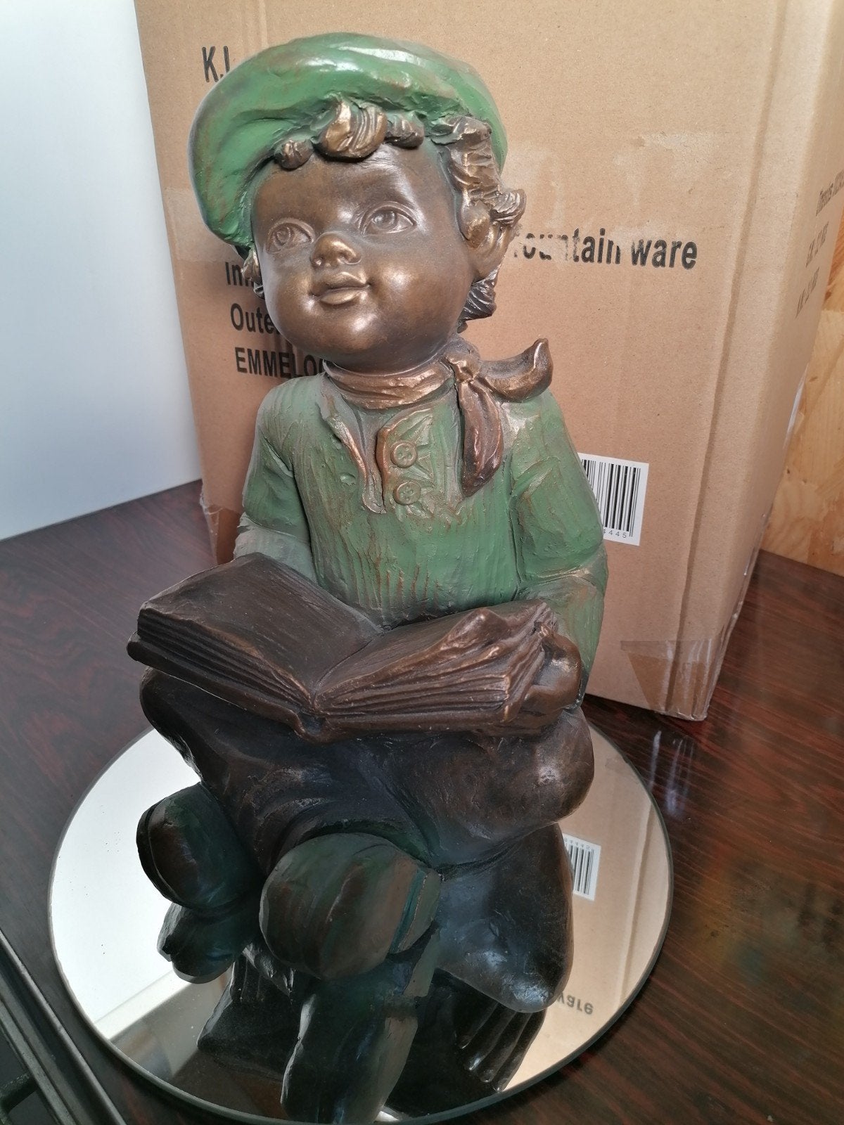 bronzen beeld, Ophalen, Brons