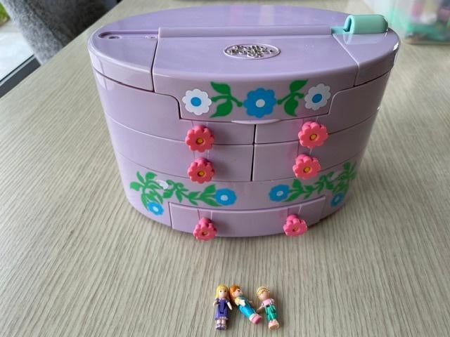 polly pocket juwelenkistje, Ophalen of Verzenden, Gebruikt