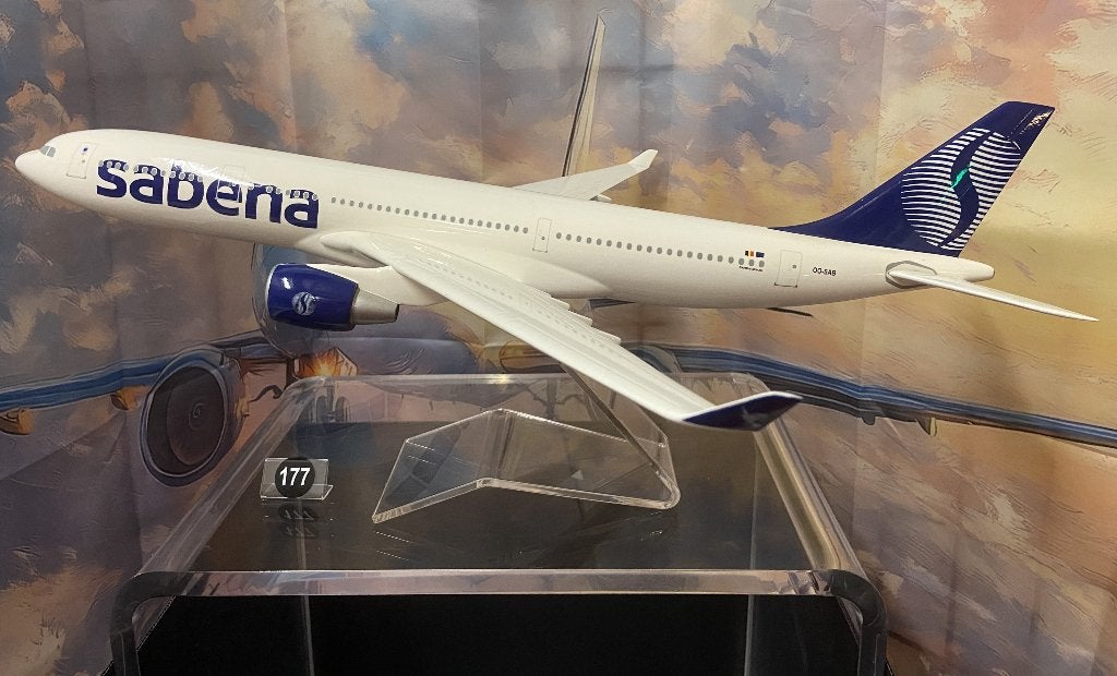 Sabena A330, Verzenden, Zo goed als nieuw, Schaalmodel