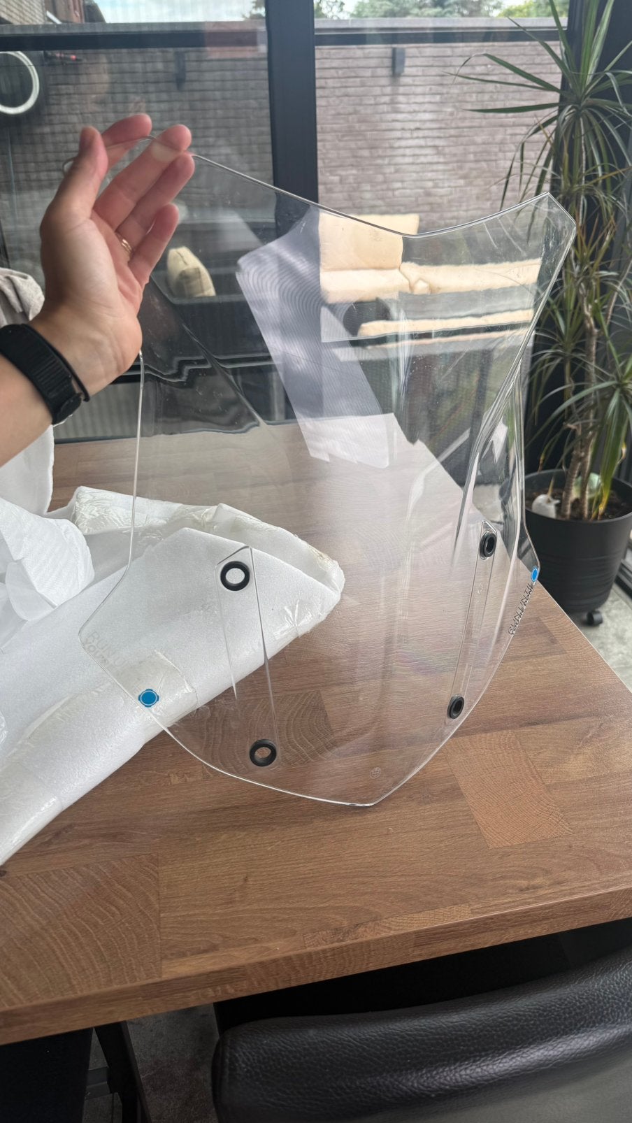 Origineel BMW Hoge Windscherm, Ophalen