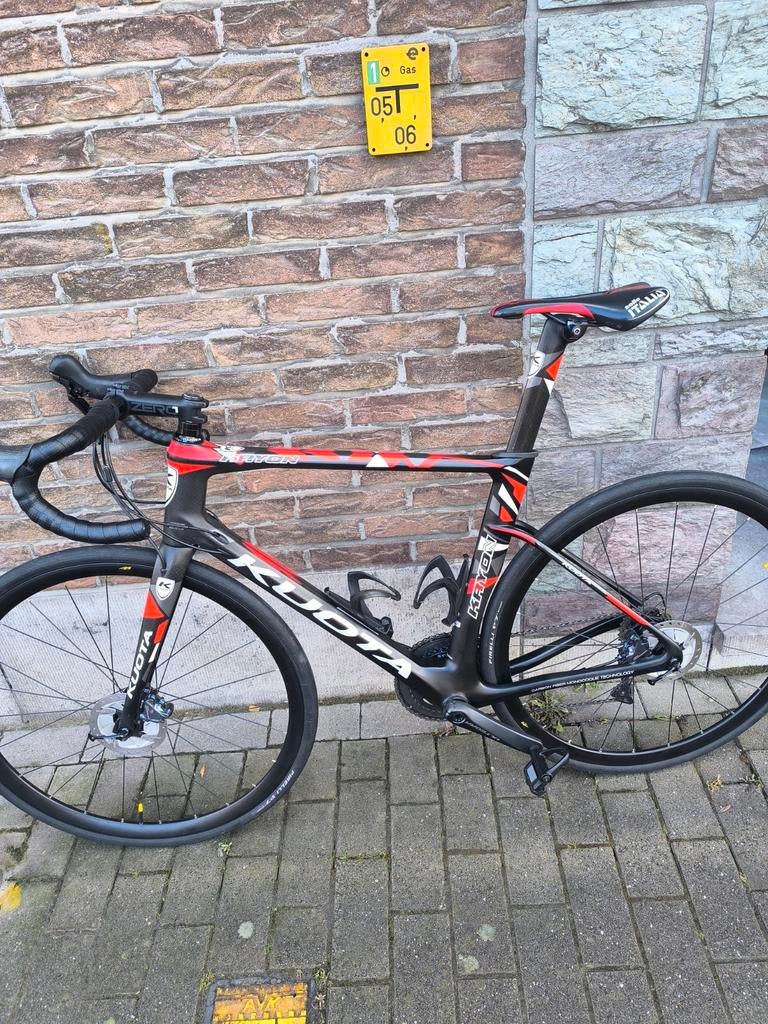 Racefiets kuato kryon ultegra disc full carbone  super état, Carbone