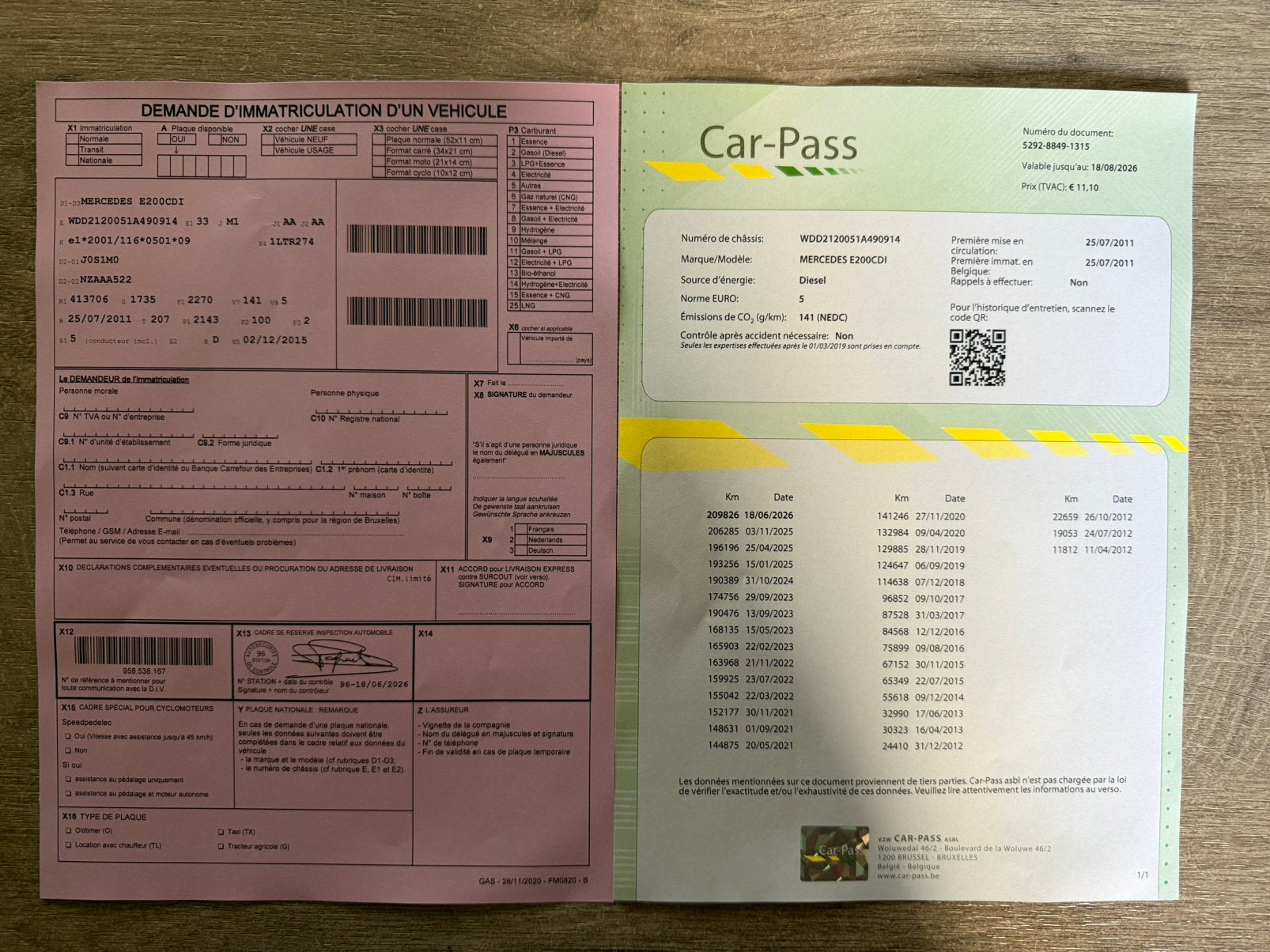 Mercedes E200 CDI Automaat/AMG Pakket/Euro 5/GEKEURD, Auto's, Automaat, Euro 5, Lichtsensor, Bedrijf