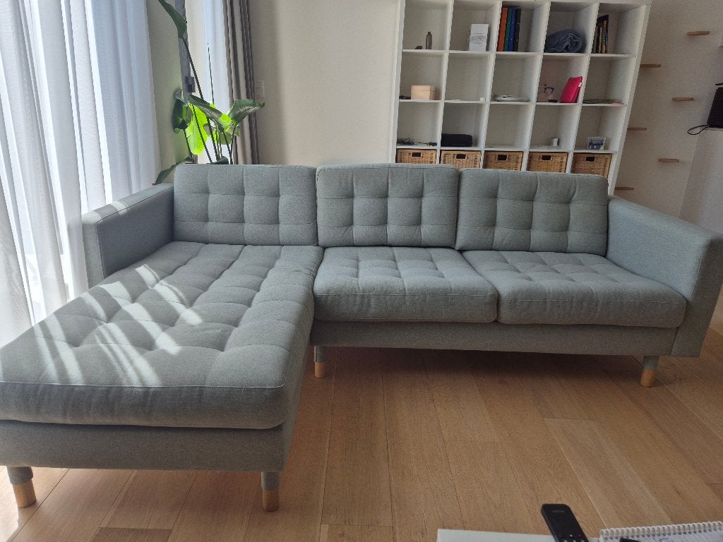 zetelbank Ikea, Ophalen, Zo goed als nieuw, Stof, Scandinavisch Ikea
