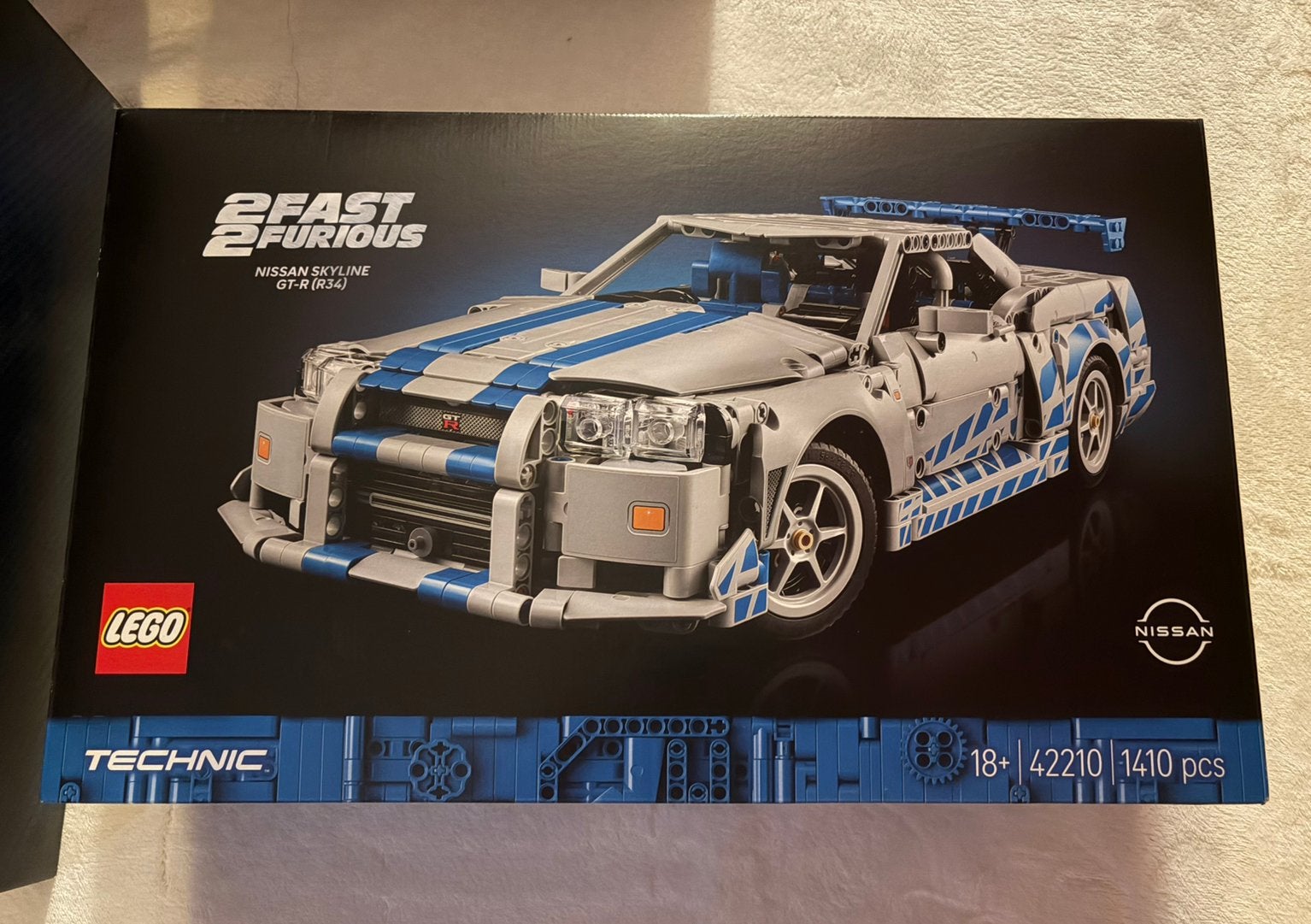 Lego 2Fast & 2Furios Nissan Skyline R32 (nieuw in doos), Lego, Nieuw, Ophalen of Verzenden, Technic