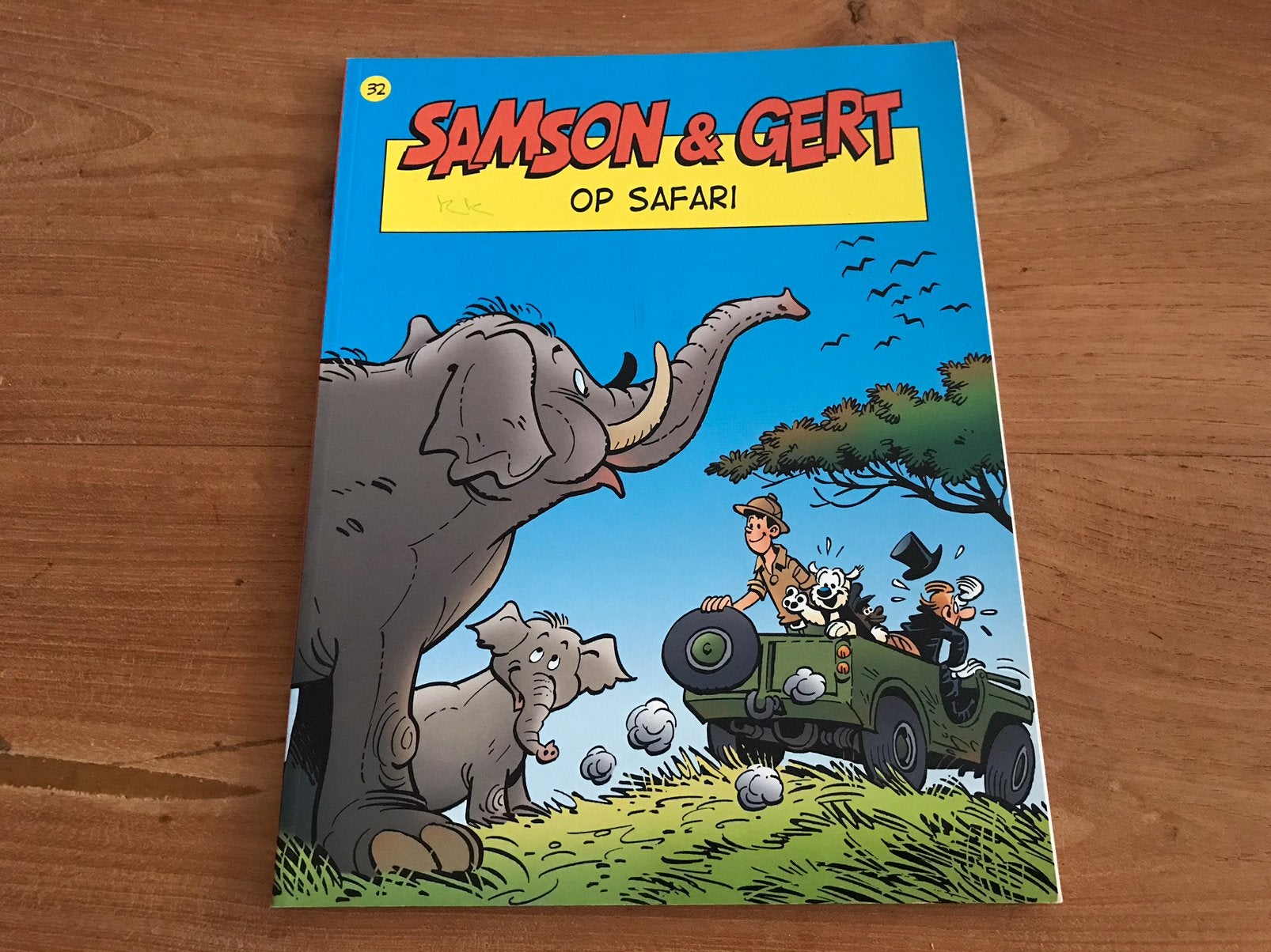 Samson & Gert op Safari strip nr 32, Une BD, Enlèvement ou Envoi, Comme neuf