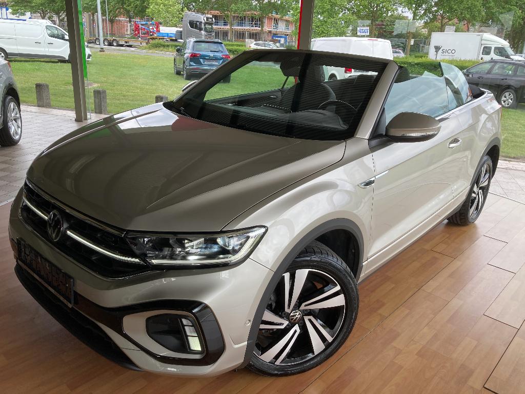 T-Roc 150tsi -AUTOMAAT - R-LINE -GPS -App -Cam -DCC -MATRIX, Auto's, Volkswagen, 4 zetels, 1498 cc, 4 cilinders, Cabriolet