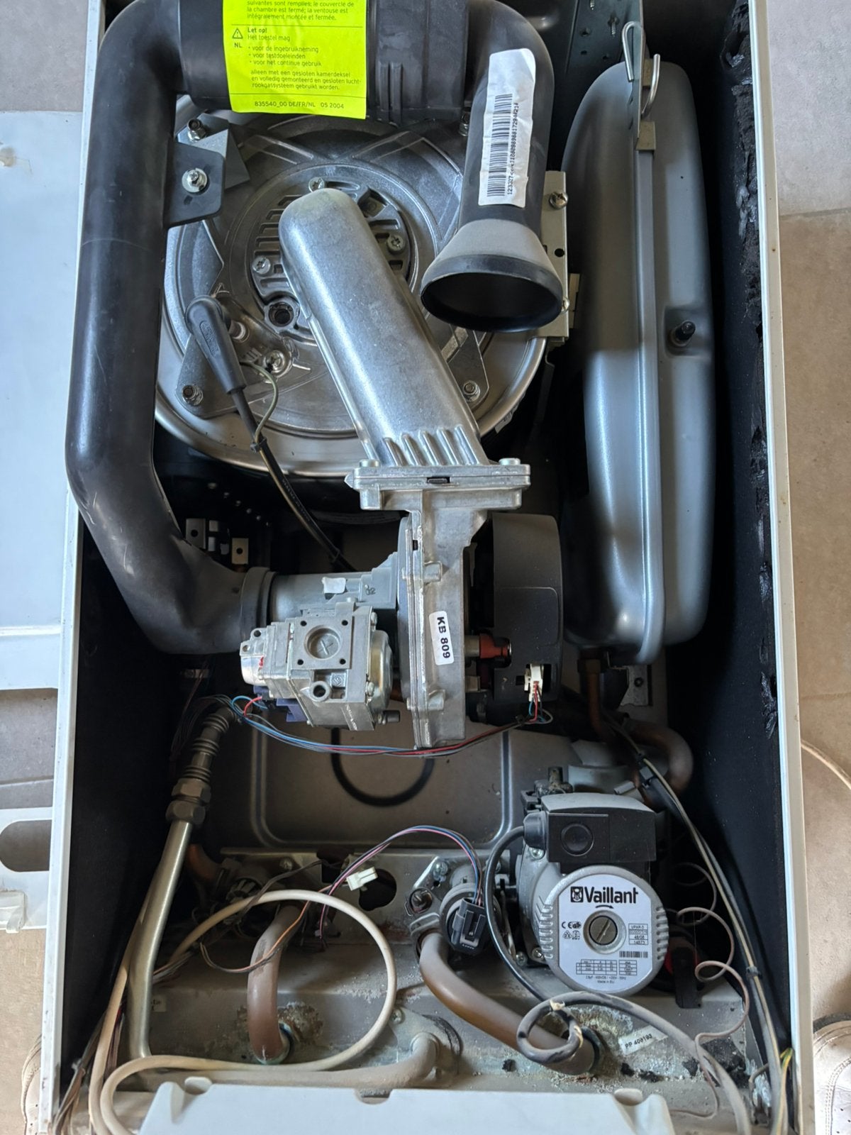 Cv ketel te koop, Ophalen, Gebruikt, Aardgas, Geiser