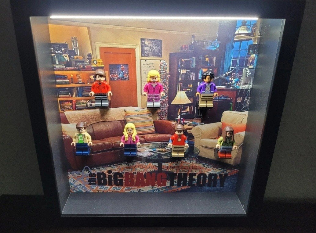 LEGO The Big Bang Theory – 7 originele minifiguren in mooie, Enlèvement ou Envoi, Lego, Ideas