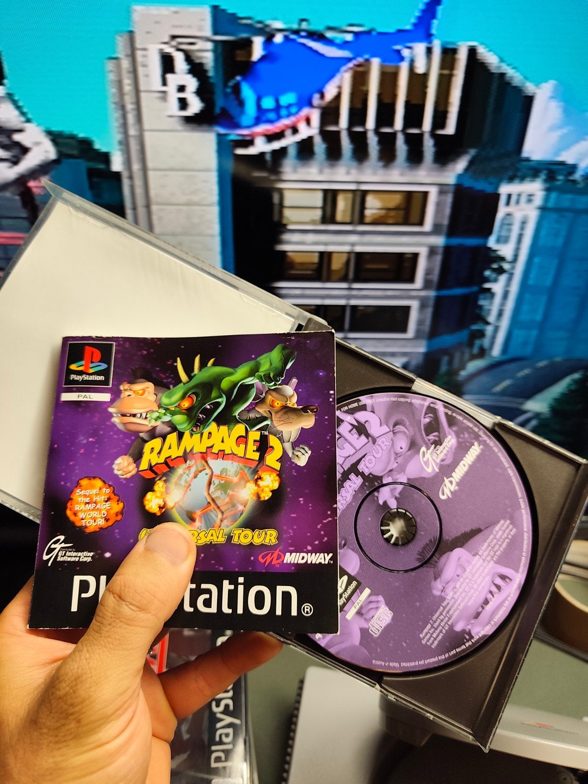 Rampage 2 Playstation 1 pal Uk, Games en Spelcomputers, Games | Sony PlayStation 1, Ophalen of Verzenden