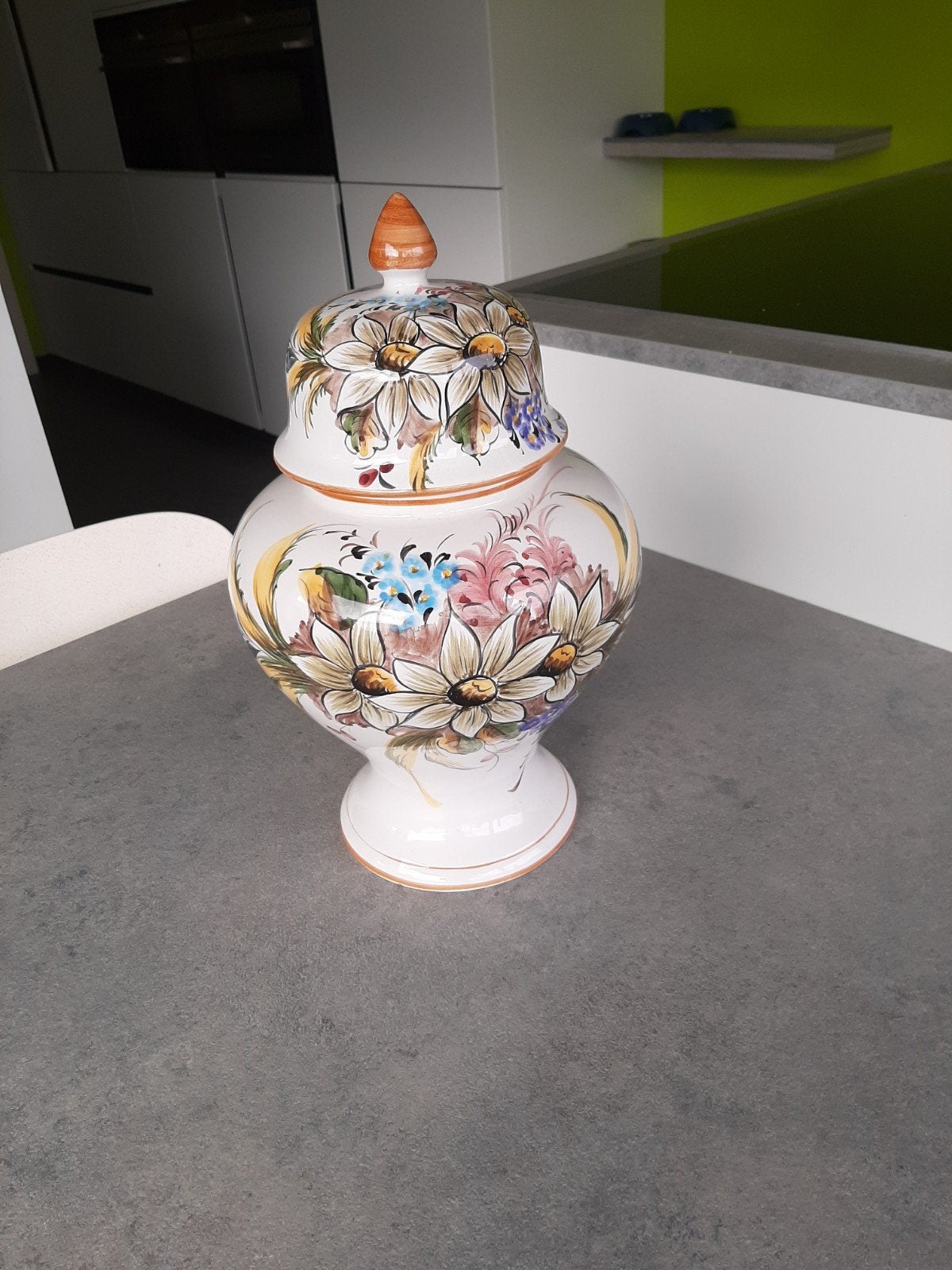 Dekselvaas 30 cm, Ophalen