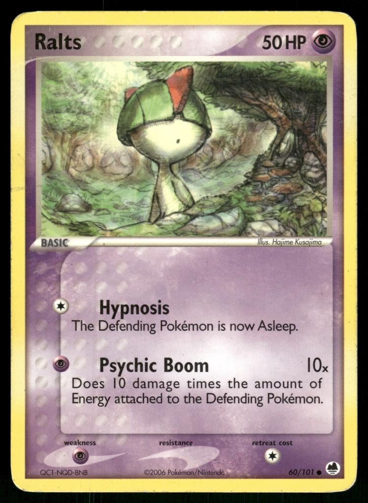 Ralts 60/101 - Dragon Frontiers (EX), Verzenden, Gebruikt