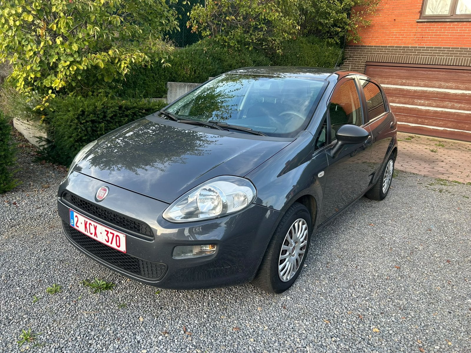 Fiat Punto 1,2 benzine 2014, Auto's, 4 deurs, Euro 6, Handgeschakeld, Grijs