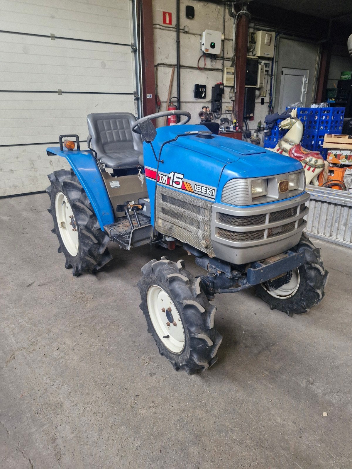 tracteur 4x4 iseki tm15  en super etat, Enlèvement ou Envoi
