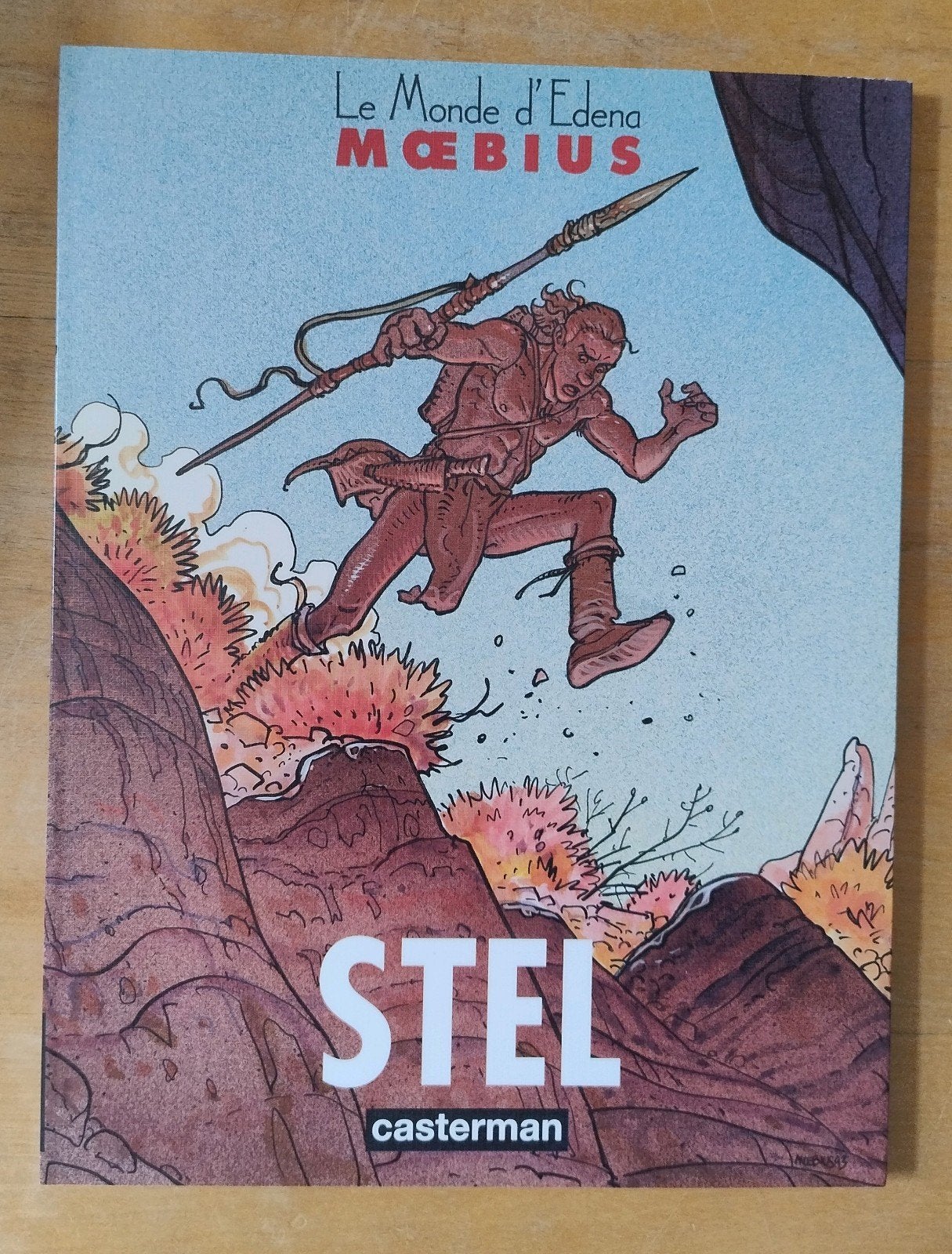 Moebius Stel Le monde d'Edena gesigneerde zeefdruk, Boeken, Stripverhalen, Ophalen