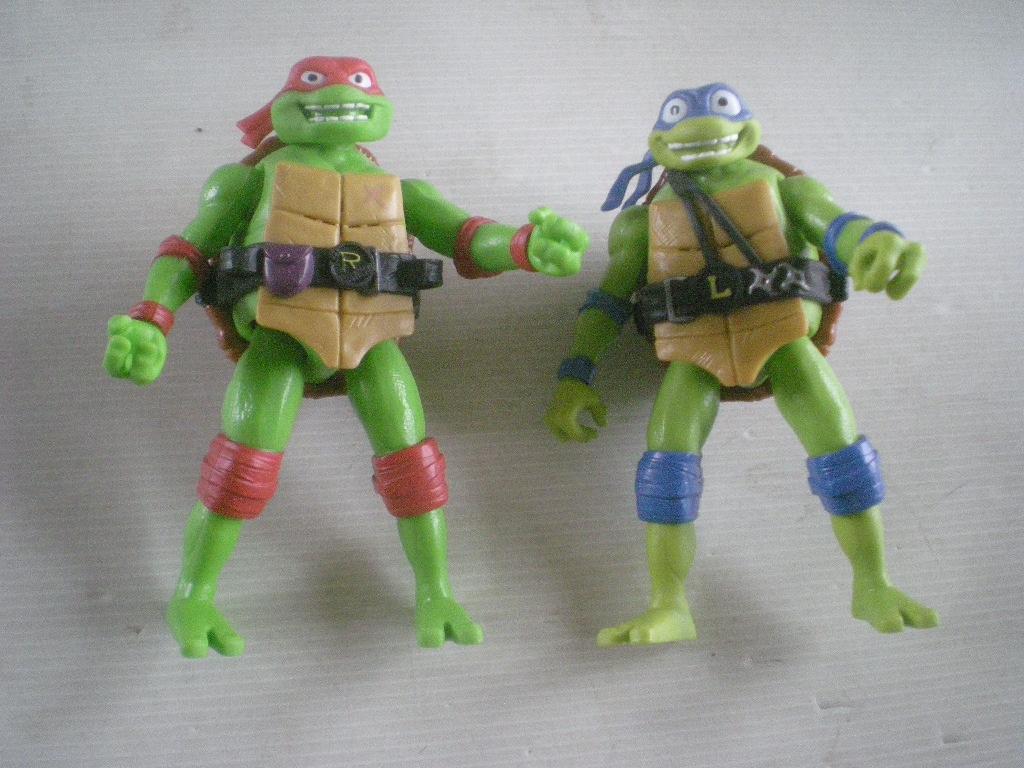 2 turtles met geluid, Kinderen en Baby's, Speelgoed | Actiefiguren, Ophalen of Verzenden, Zo goed als nieuw