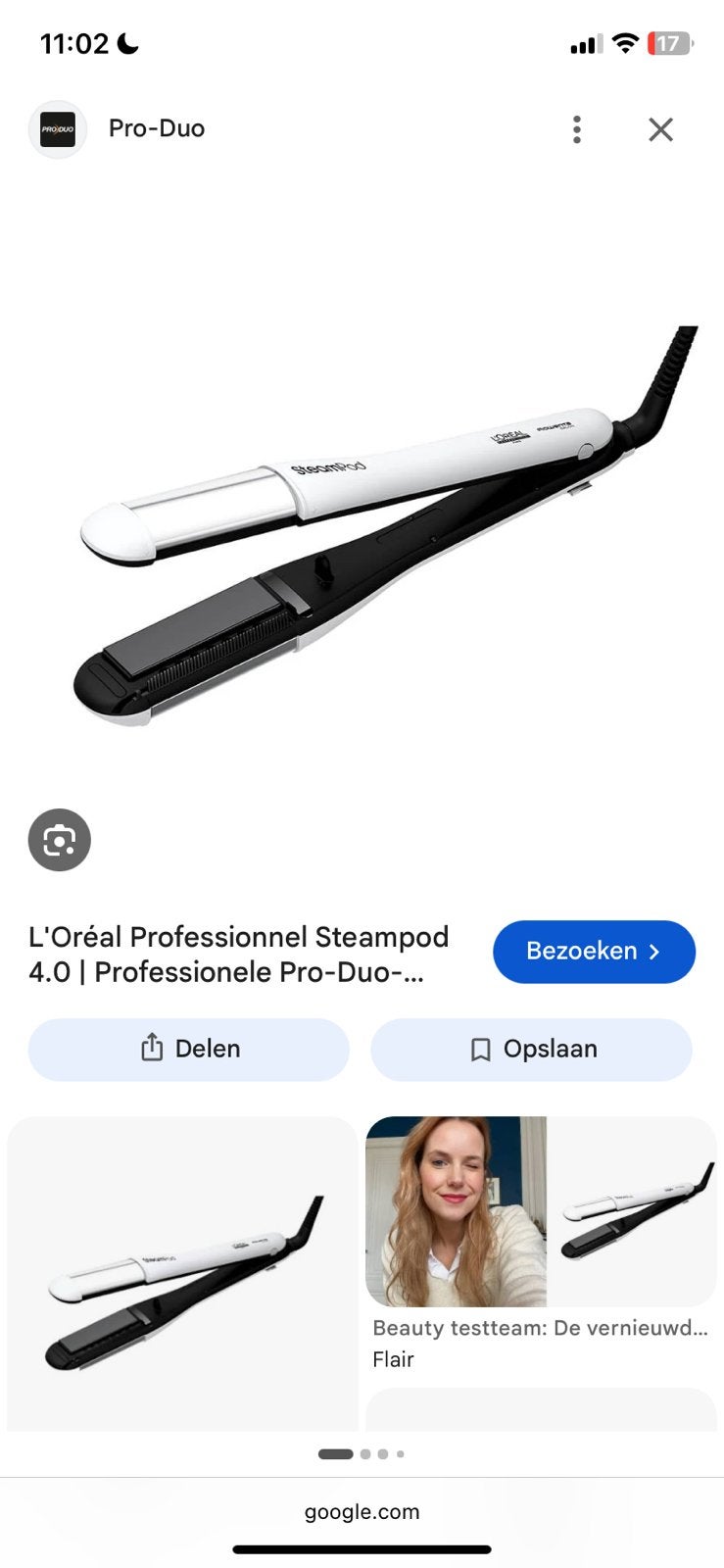 Loreal steampod 4.0 met garantie, Handtassen en Accessoires, Uiterlijk | Haarverzorging, Ophalen of Verzenden, Nieuw
