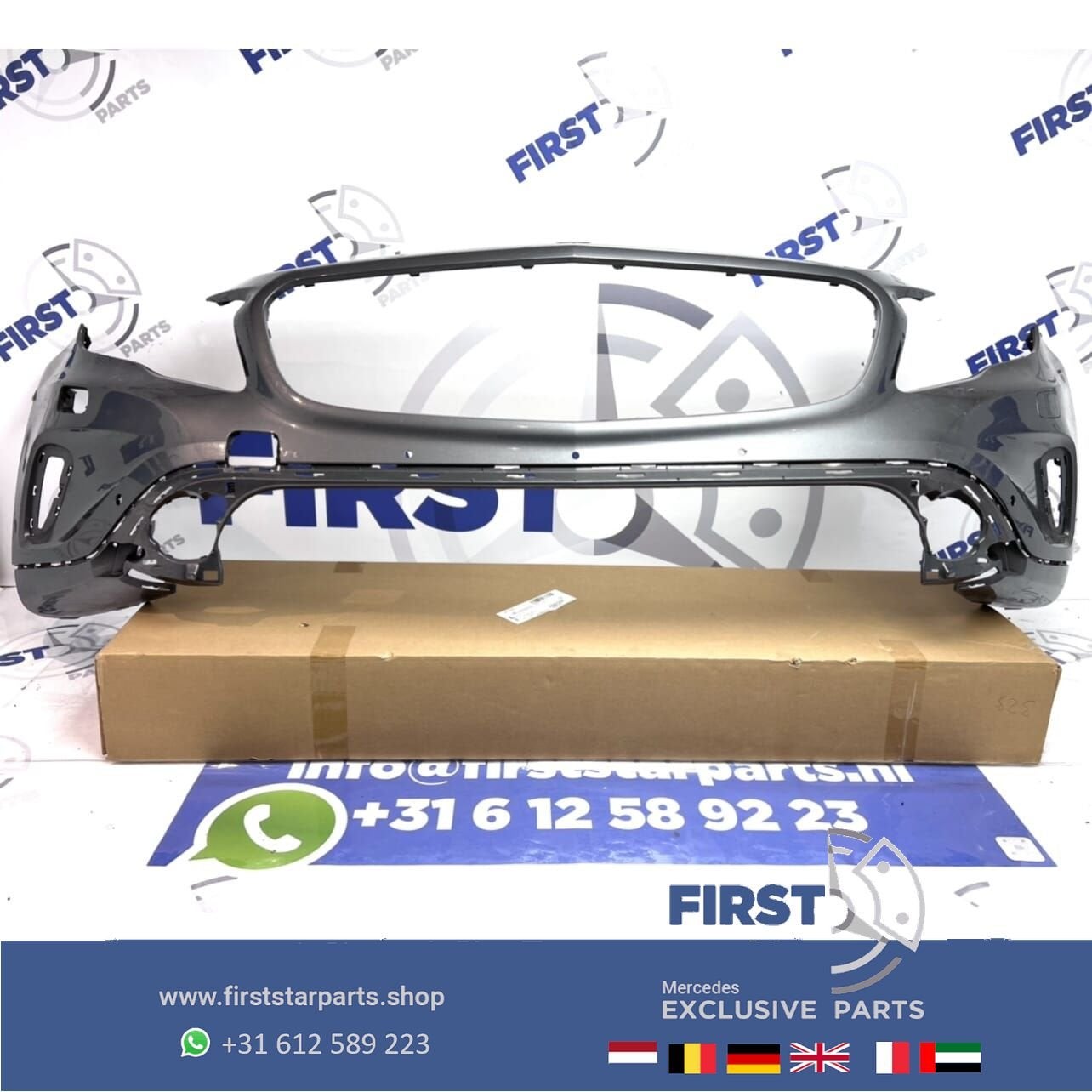W156 GLA Voorbumper 2013-2019 grijs origineel Mercedes, Utilisé, -, Avant, -
