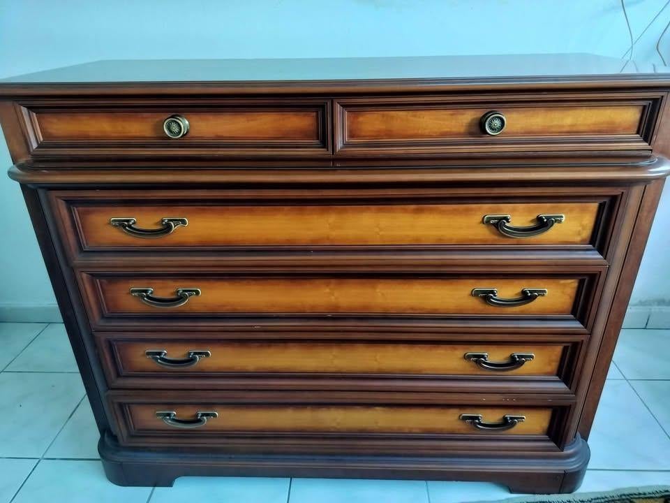 Antieke schuifkast L127xH95xB50 €120, Huis en Inrichting, Ophalen